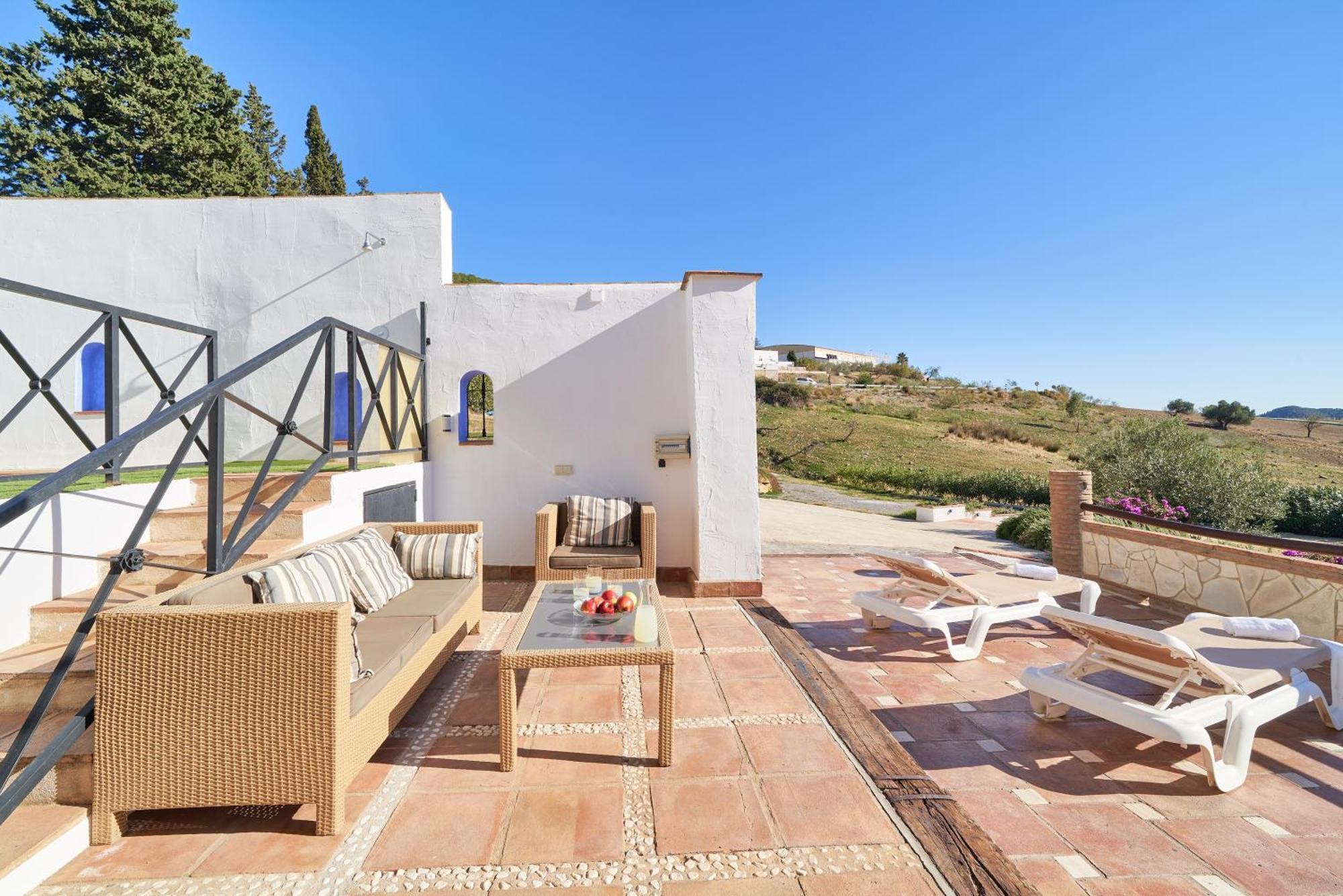 Finca Alcaparain Con Piscina En Caminito Del Rey-Carratraca Εξωτερικό φωτογραφία